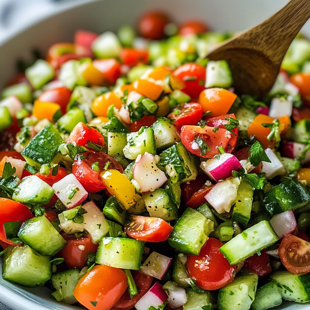 Cucumber Tomato Salad
