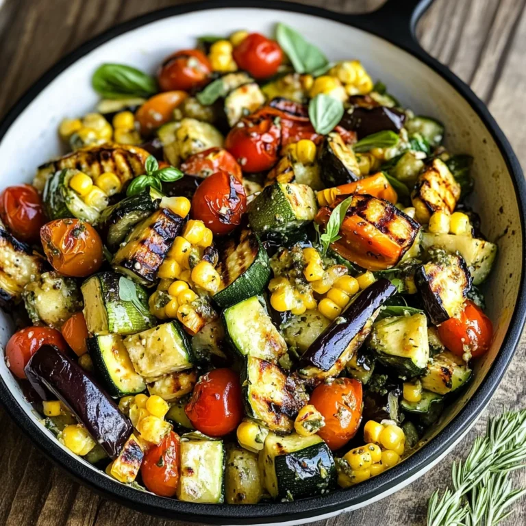 Grilled Summer Vegetable Salad