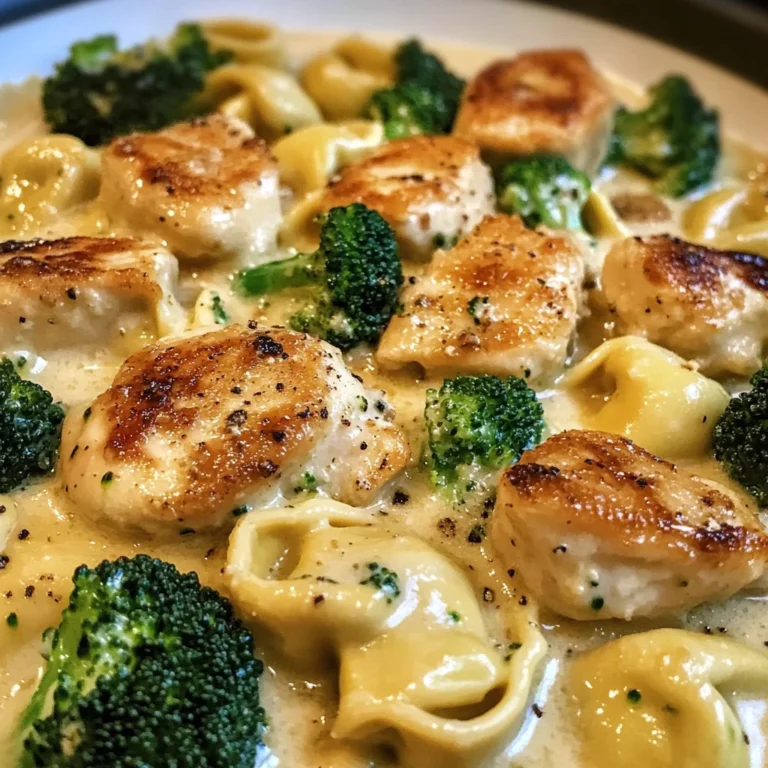 I Just Made This Creamy Garlic Parmesan Tortellini