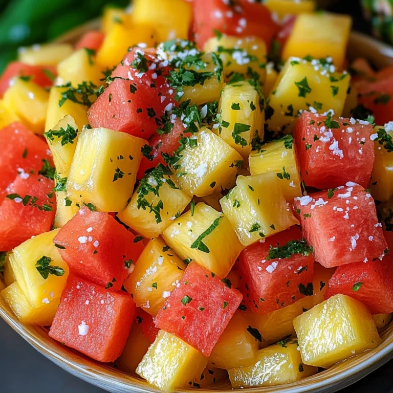 Melon and Pineapple Salad: A Fresh, Juicy BBQ Side Dish Favorite