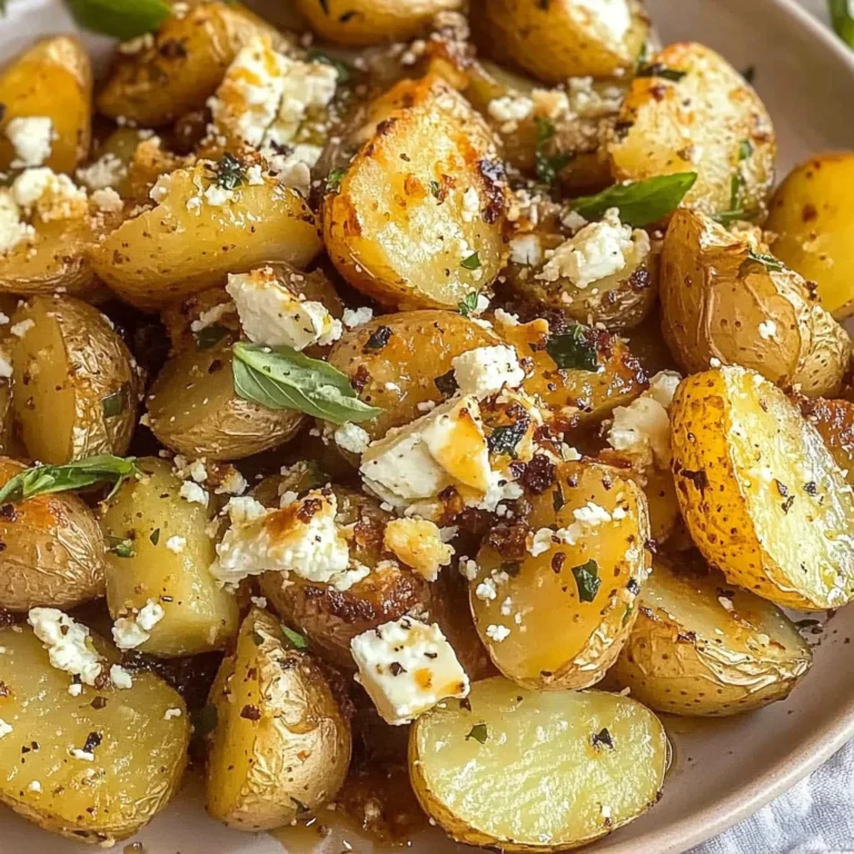 Baked Feta Potatoes