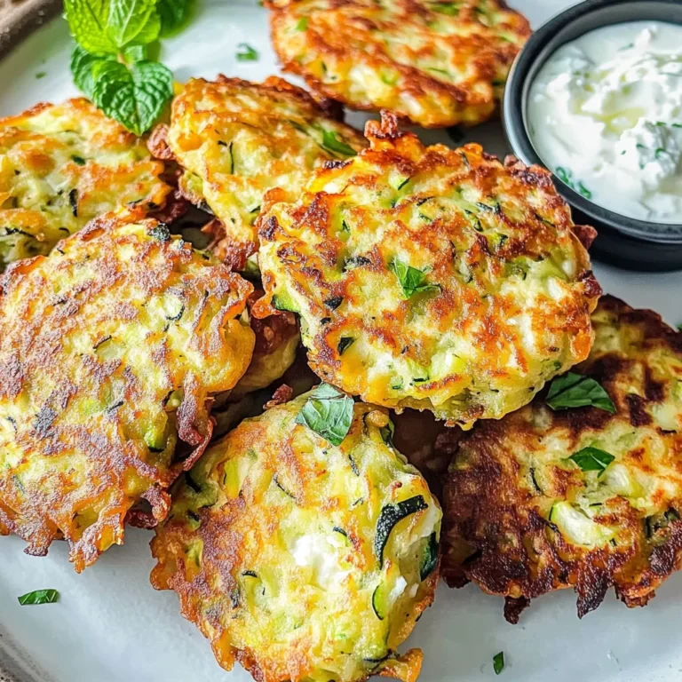 Crispy Zucchini Fritters Recipe (Kolokithokeftedes)