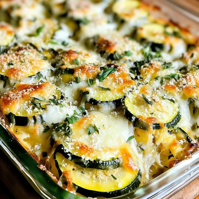 Easy Cheesy Zucchini Bake