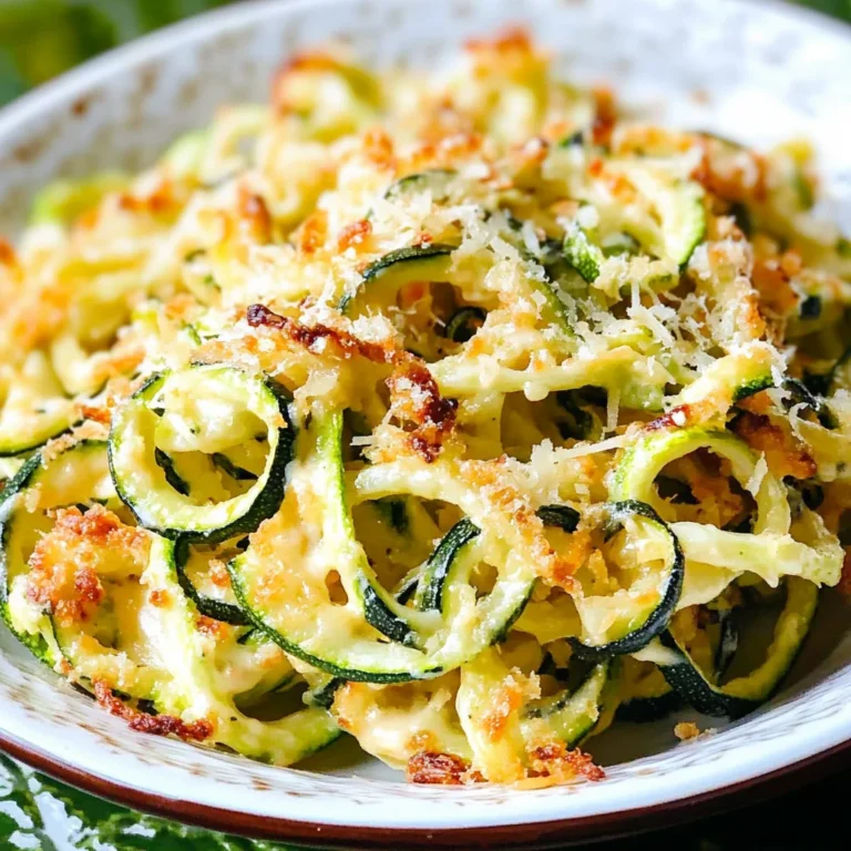 Keto Air Fryer Zucchini Noodles Recipe