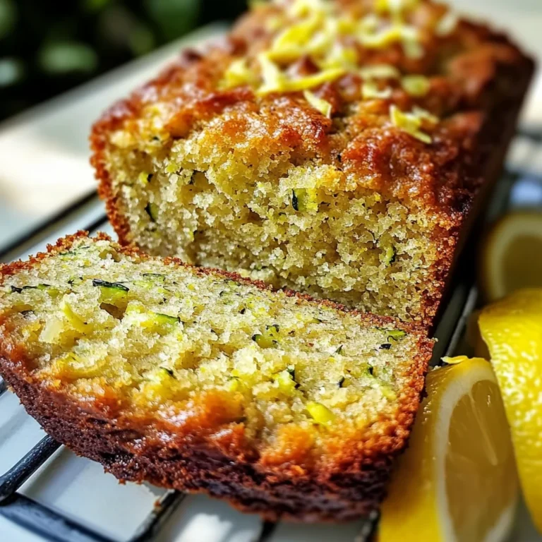 Luscious Lemon Zucchini Bread: A Zesty Loaf Recipe