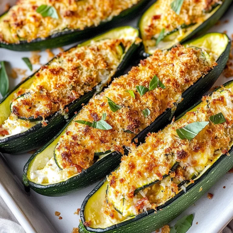 Stuffed Zucchini