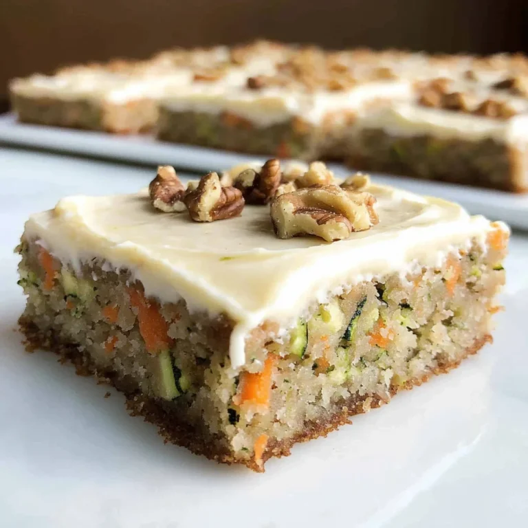 The Best Zucchini Bars