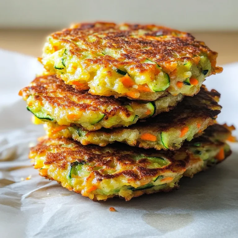 Zucchini Carrot Fritters
