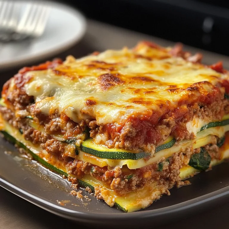 Zucchini Lasagna Recipe