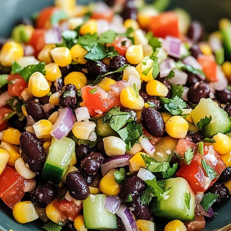 Black Bean Corn Salad Recipe