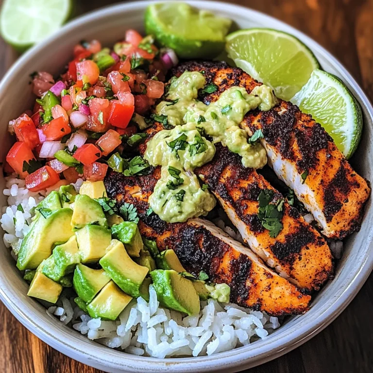 Blackened Fish Taco Bowls