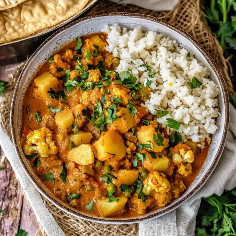Cauliflower Potato Curry