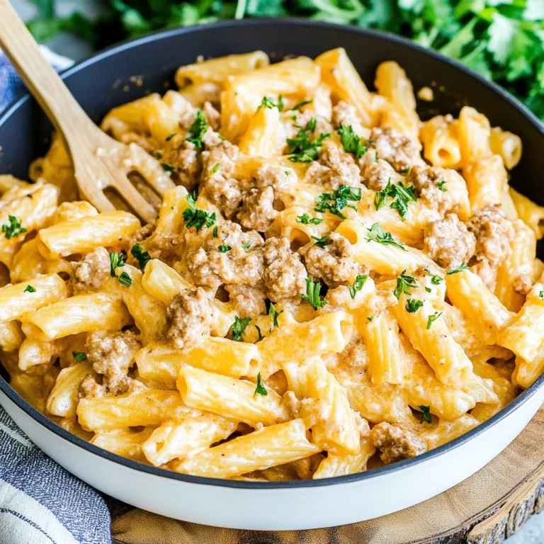 Cheeseburger Pasta