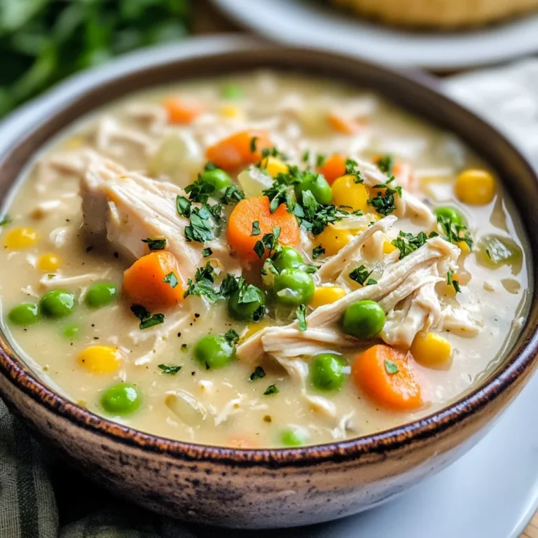 Chicken Pot Pie Soup