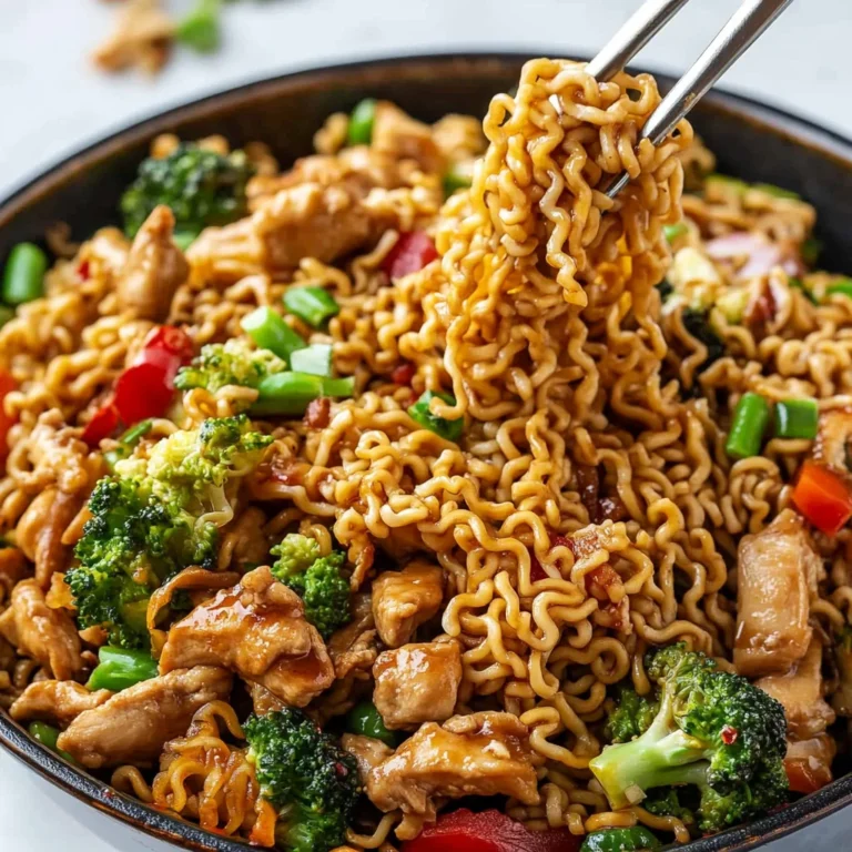 Chicken Ramen Stir Fry