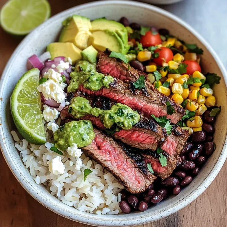Cilantro Lime Steak Bowls: A Flavorful Recipe for a Quick Dinner