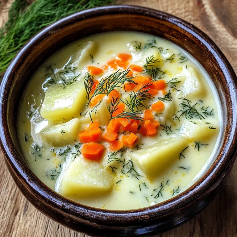 Creamy Potato & Dill Soup ('Koperkowa')