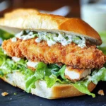 Crispy Chicken Caesar Sandwich