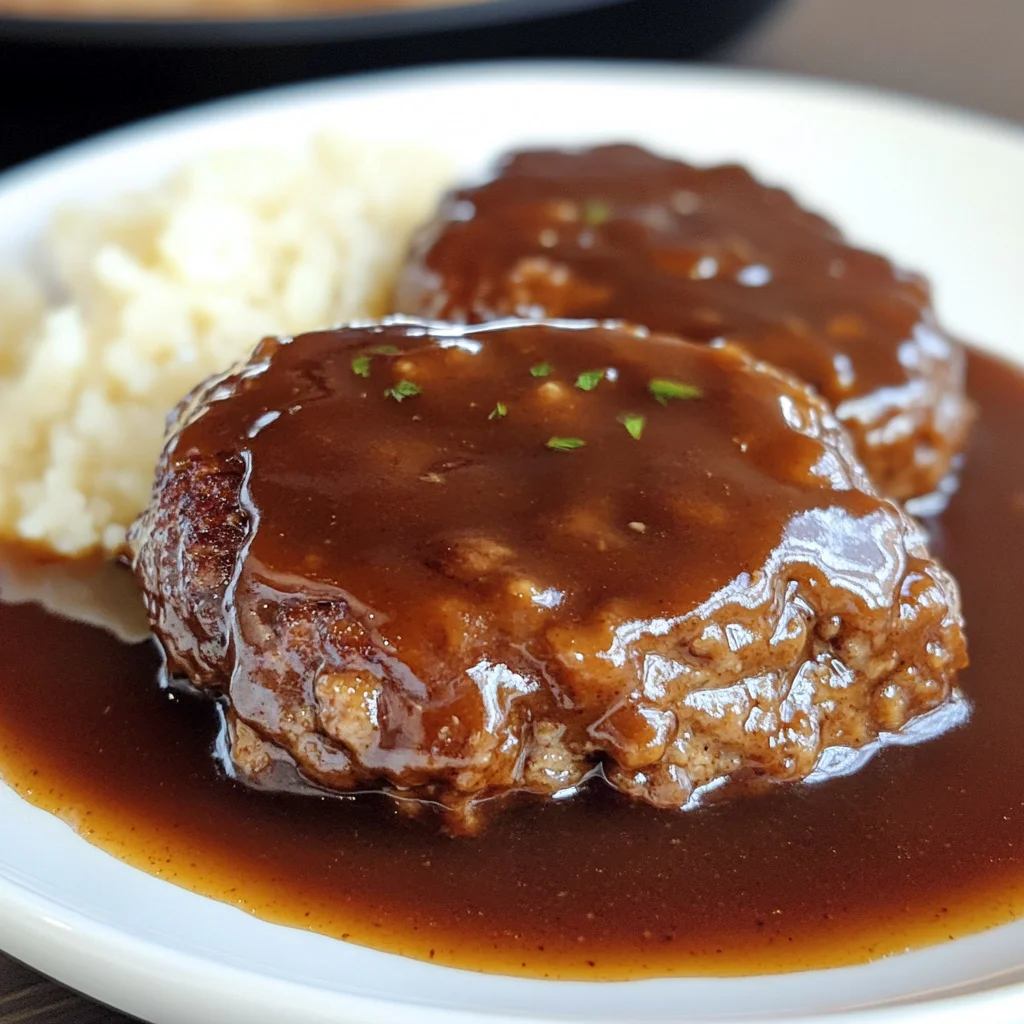 Easy Salisbury Steak Recipe