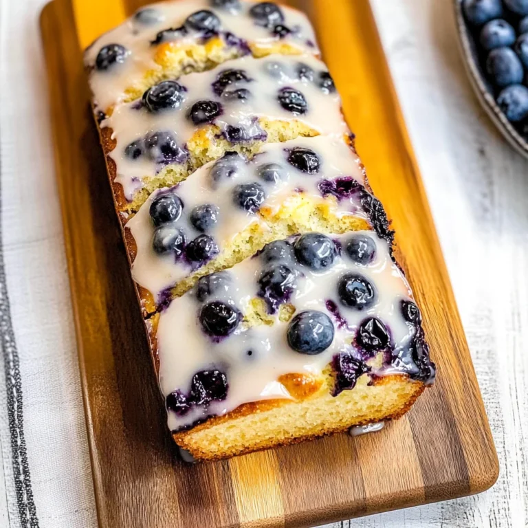 Lemon Blueberry Bread