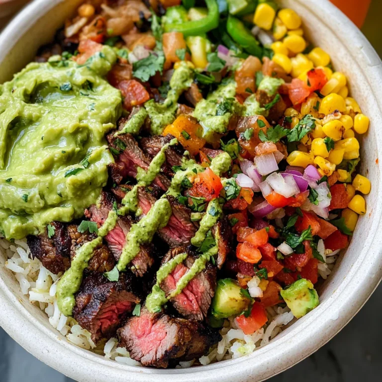 Mexicali Steak Burrito Bowls