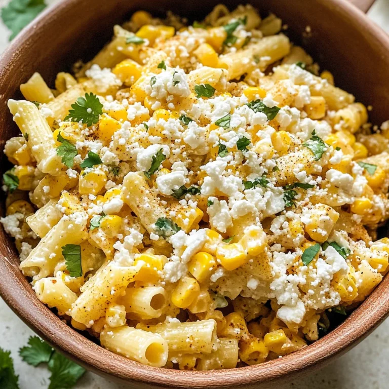 Mexican Street Corn Pasta Salad