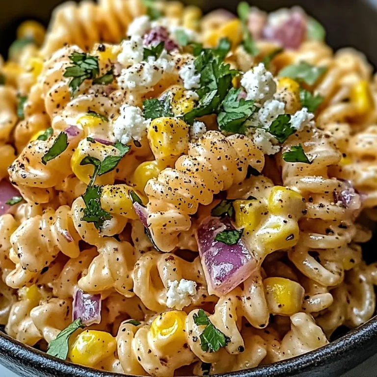 Mexican Street Corn Pasta Salad is a must-try dish!