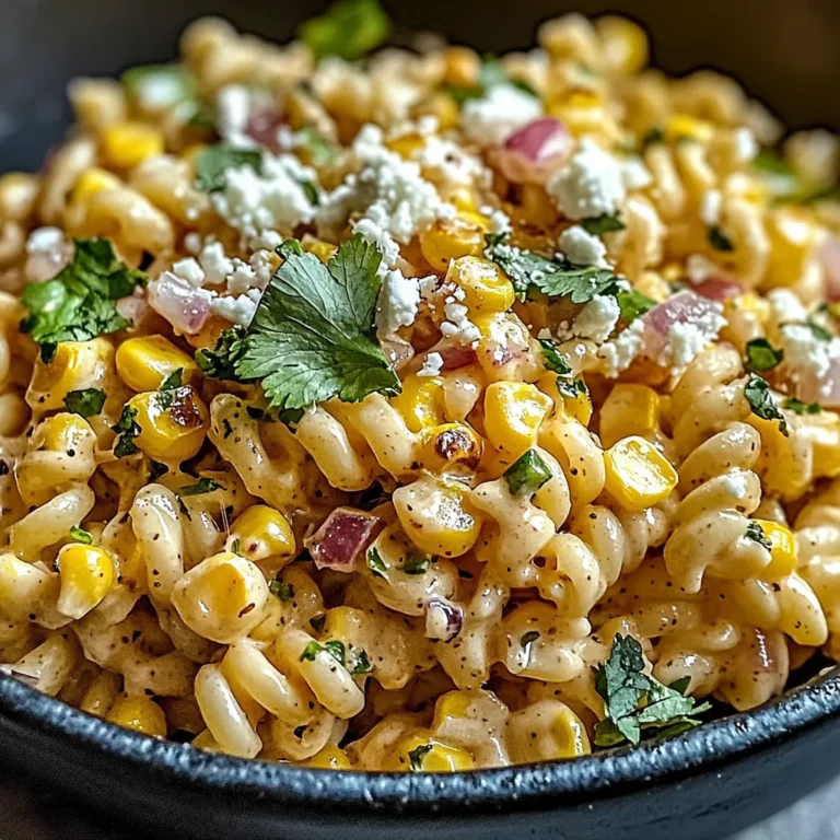 Mexican Street Corn Pasta Salad is a must-try dish!