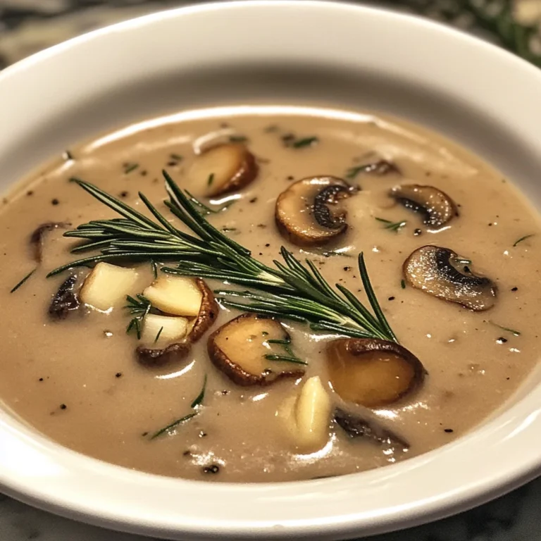 Mushroom Soup Recipe