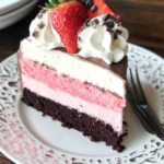 Neapolitan Ice Cream Cake