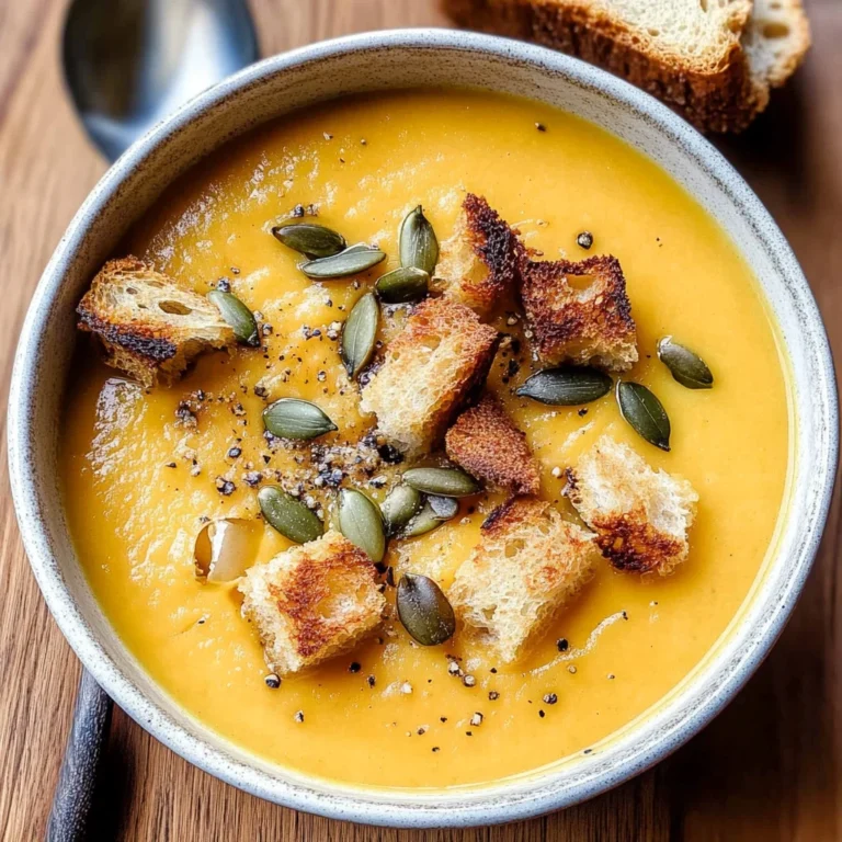 Roasted Butternut Squash Soup Recipe