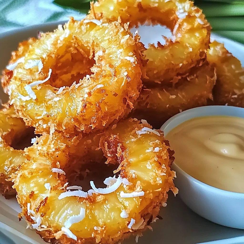 Rum-Soaked Fried Pineapple | Tropical Dessert
