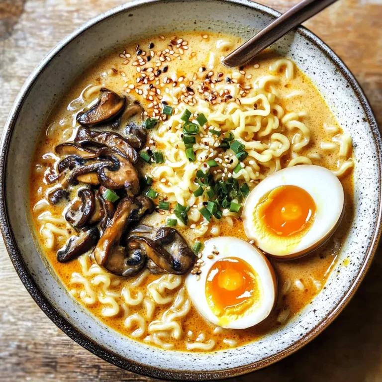 Spicy Coconut Curry Ramen