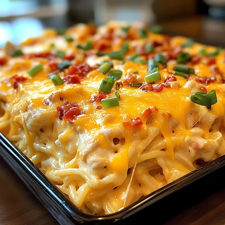 Spicy Southern Cheesy Chicken Spaghetti Casserole