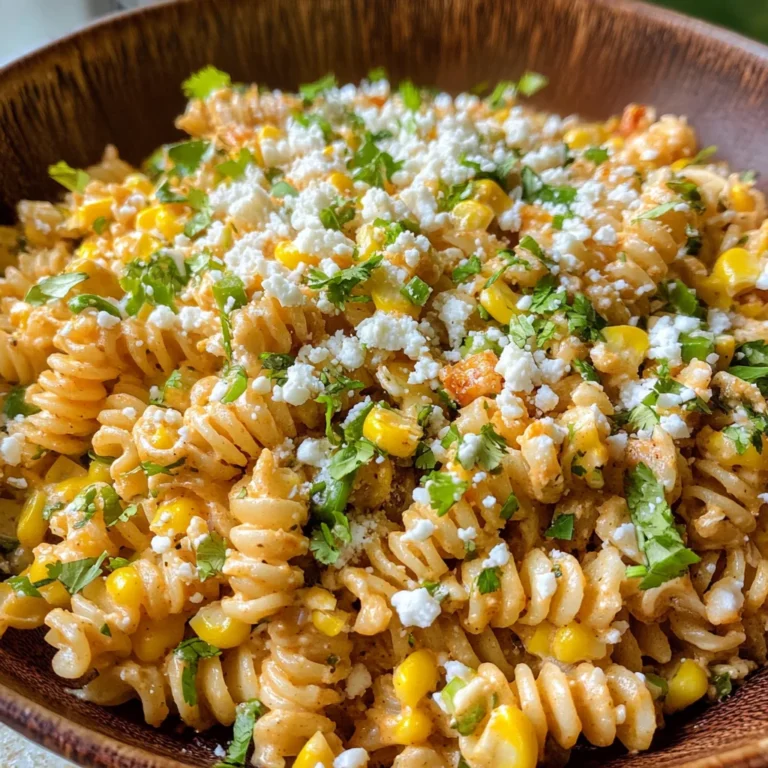 Street Corn Pasta Salad