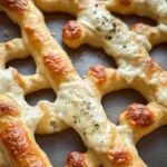 Cheesy Halloween Breadstick Bones