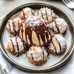 Coconut Dome with Chocolate Spread
