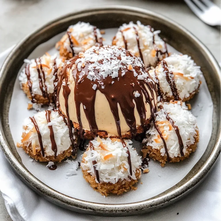 Coconut Dome with Chocolate Spread