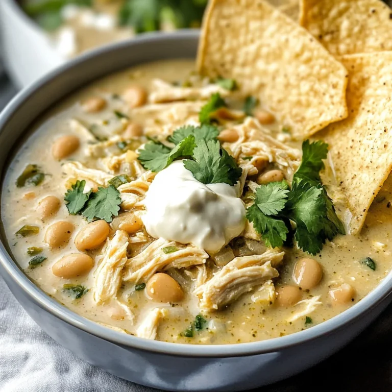 Creamy White Chicken Chili Recipe