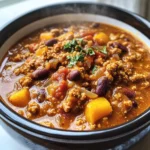 Crockpot Pumpkin Chili