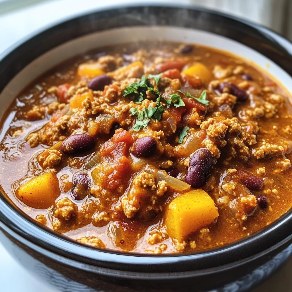 Crockpot Pumpkin Chili