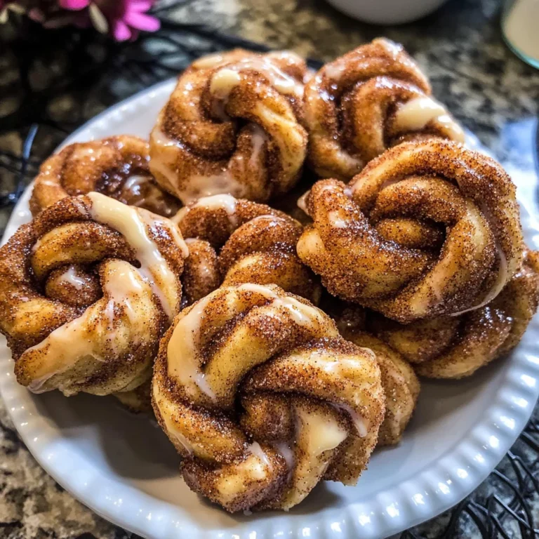 Easiest Cinnamon Crunch Knots