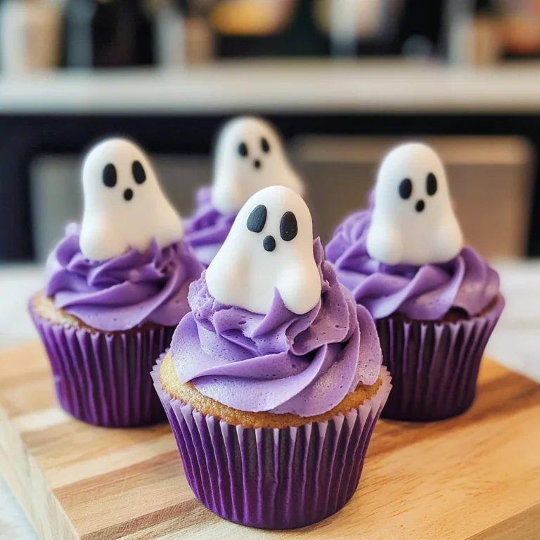 Halloween Ghost Cupcakes