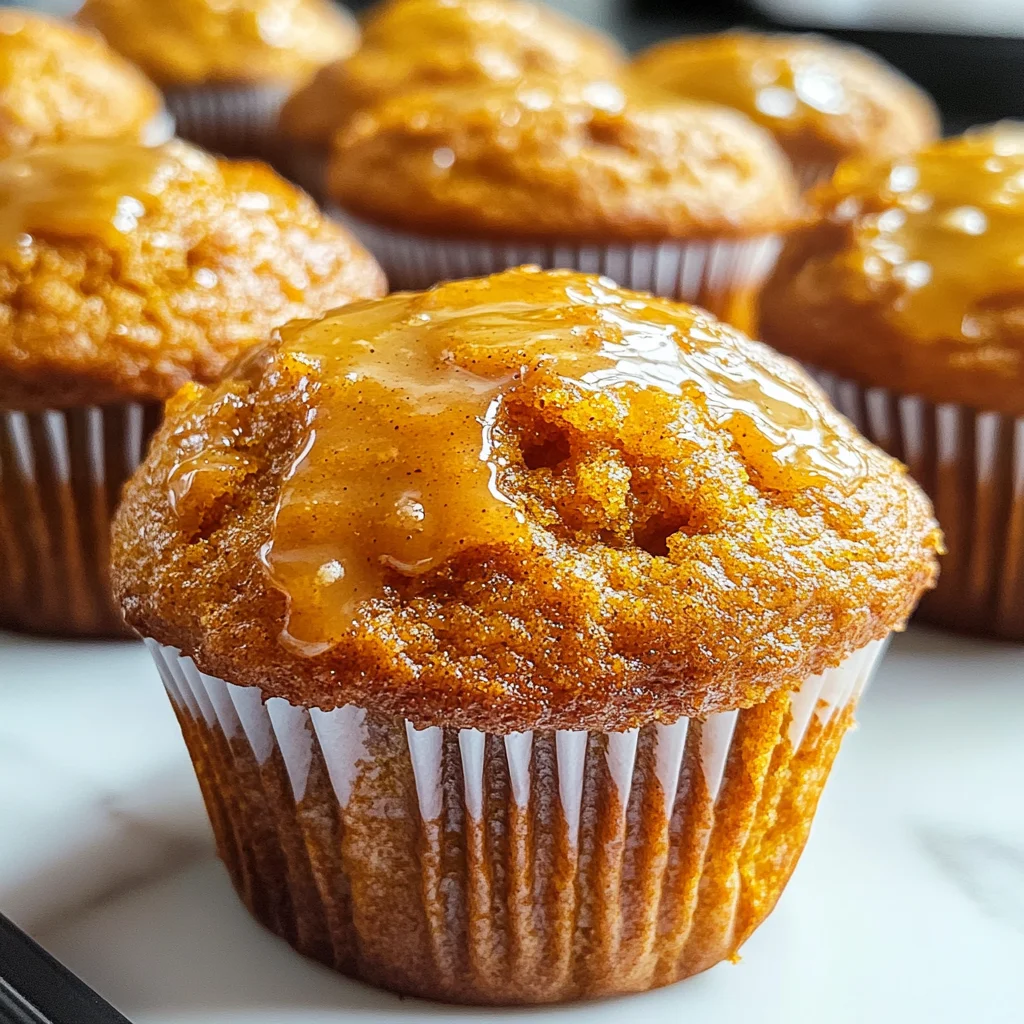Healthy Greek Yogurt Pumpkin Muffins