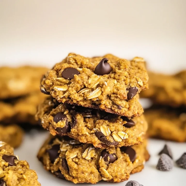 Healthy Pumpkin Oat Cookies