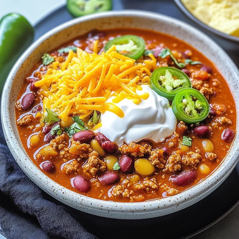 Healthy Turkey Chili