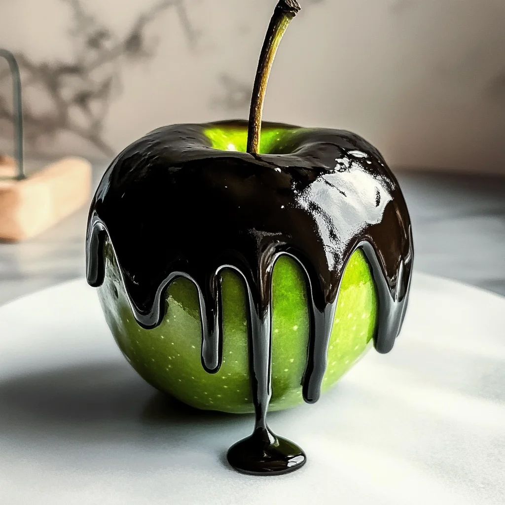 Poison Toffee Apples for Halloween