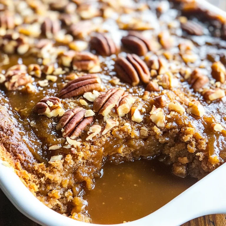 Pumpkin Pecan Cobbler