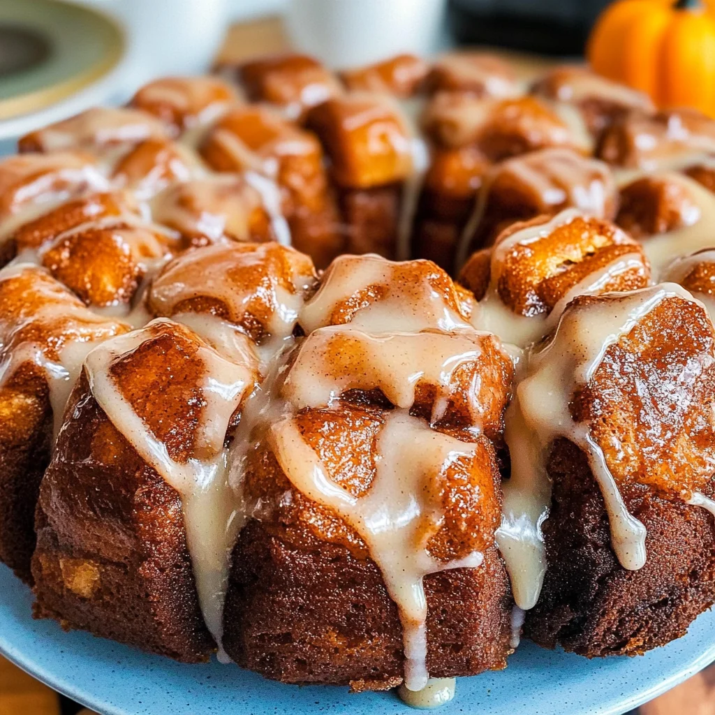 Pumpkin Spice Monkey Bread Recipe