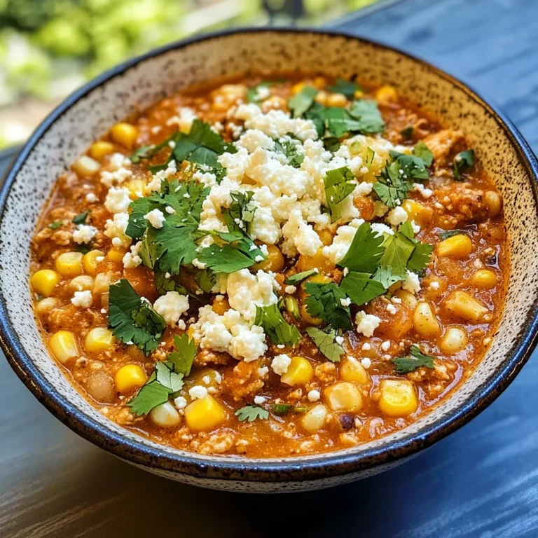Street Corn Chicken Chili